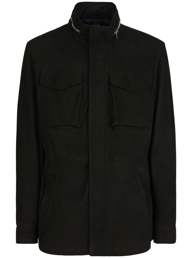 long sleeves high neck jacket 1
