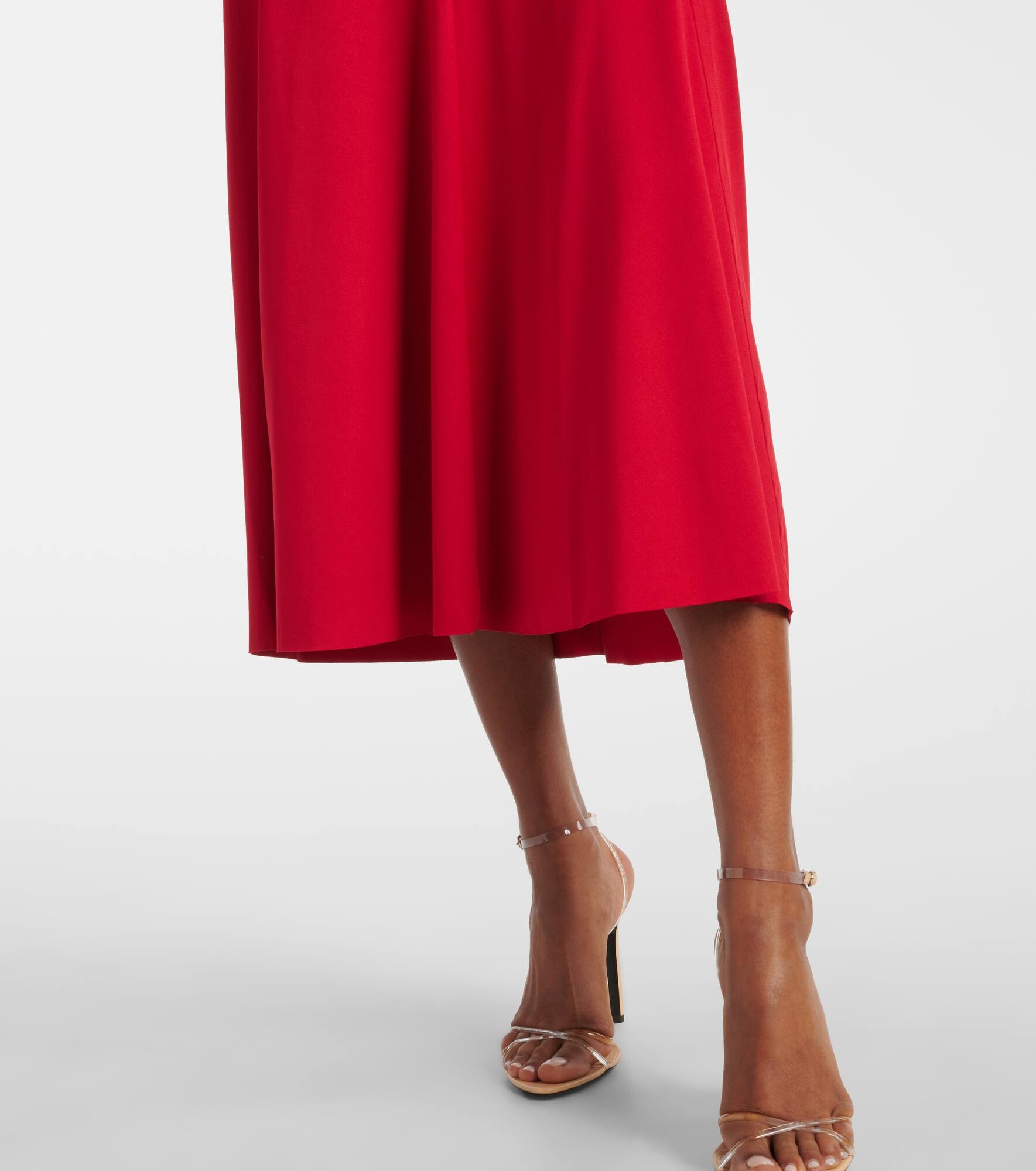 Gathered midi dress - 6
