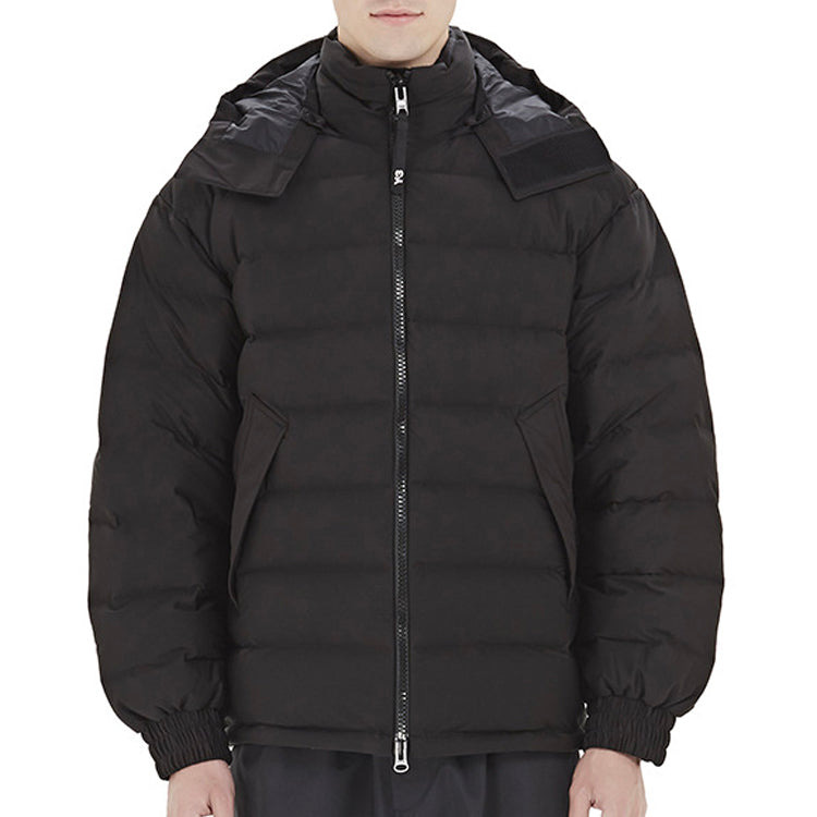 adidas Y-3 Seamless Hooded Down Jacket 'Black' FJ0442 - 3