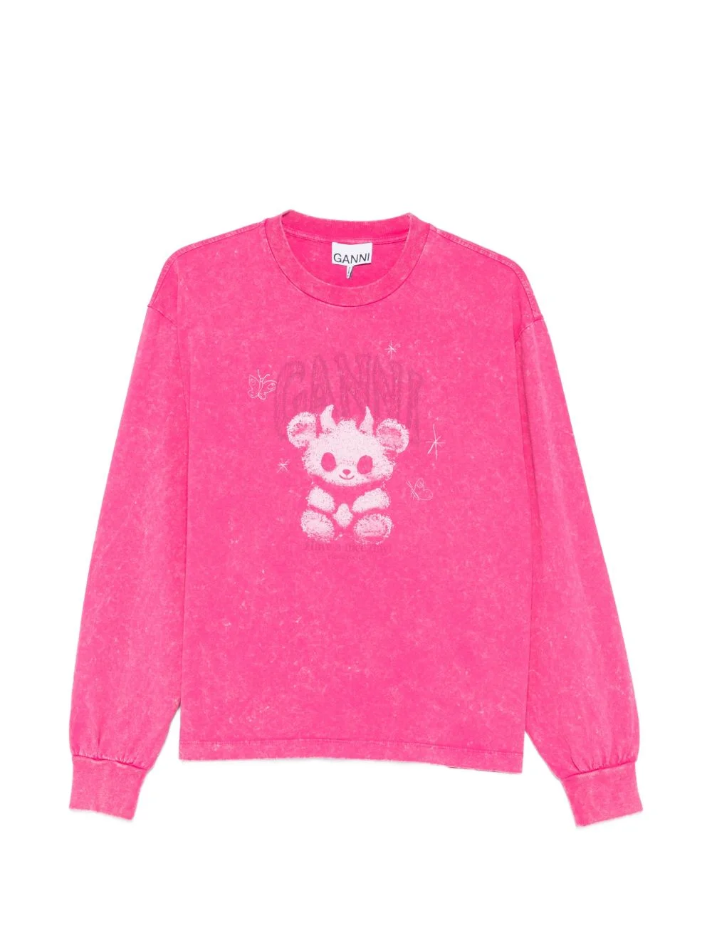graphic long-sleeve T-shirt - 1