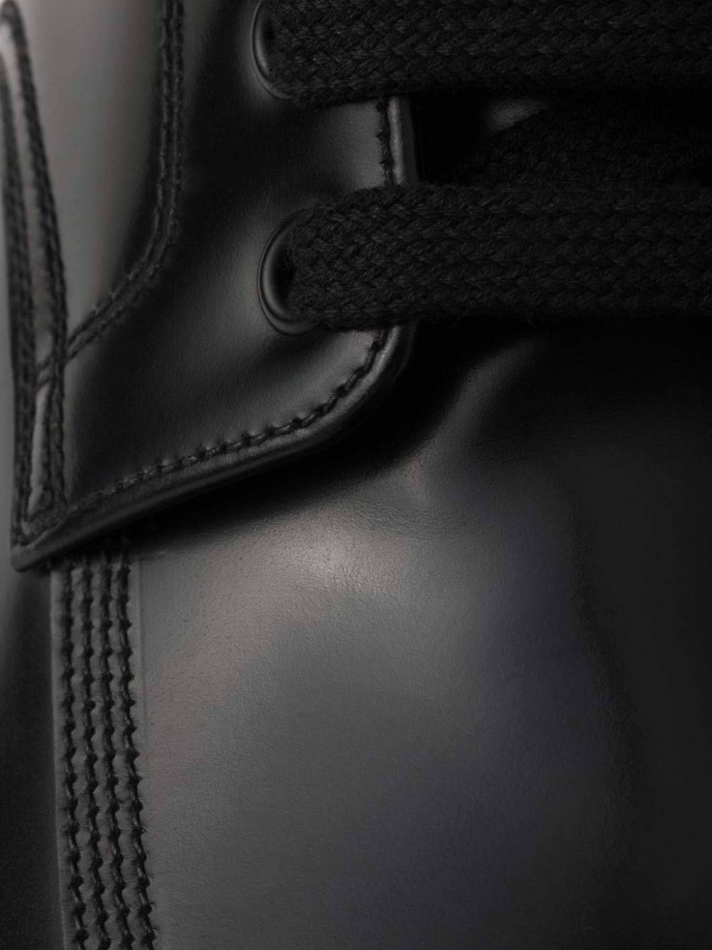 brushed-leather boots - 6
