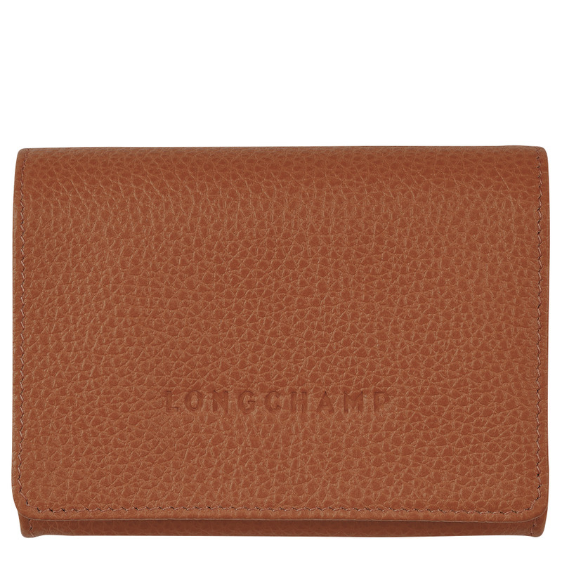 Le Foulonné Coin purse Caramel - Leather 1