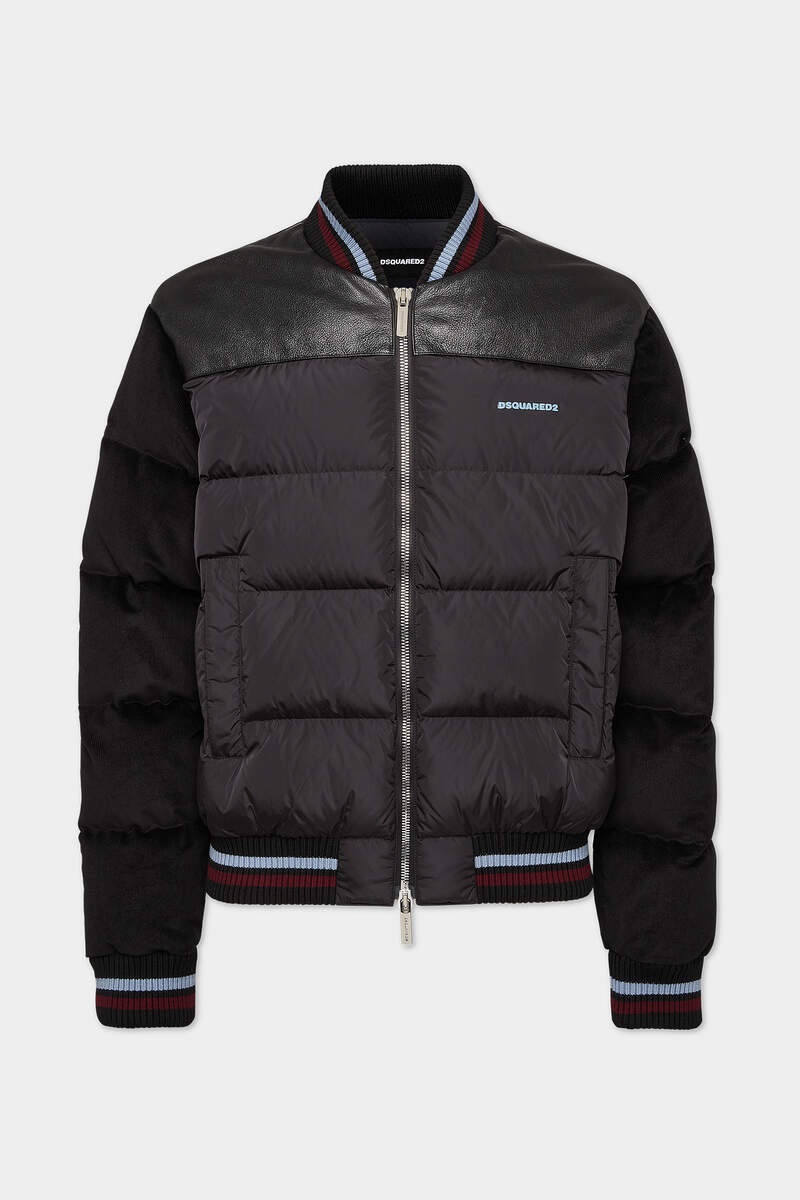 MIXED PUFFER BOMBER - 1