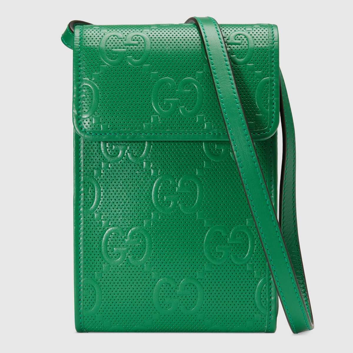 GG embossed mini bag - 1