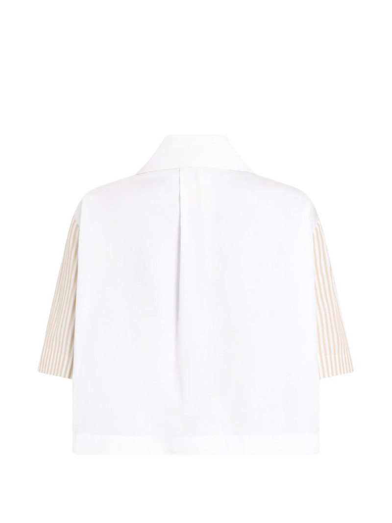 PATOU striped short-sleeved shirt outlook