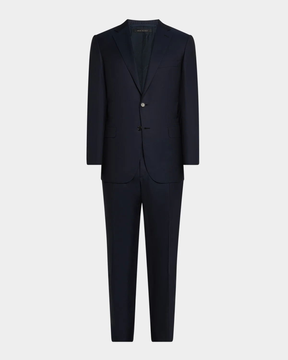 Men's Brunico Solid Two-Piece Suit - 1