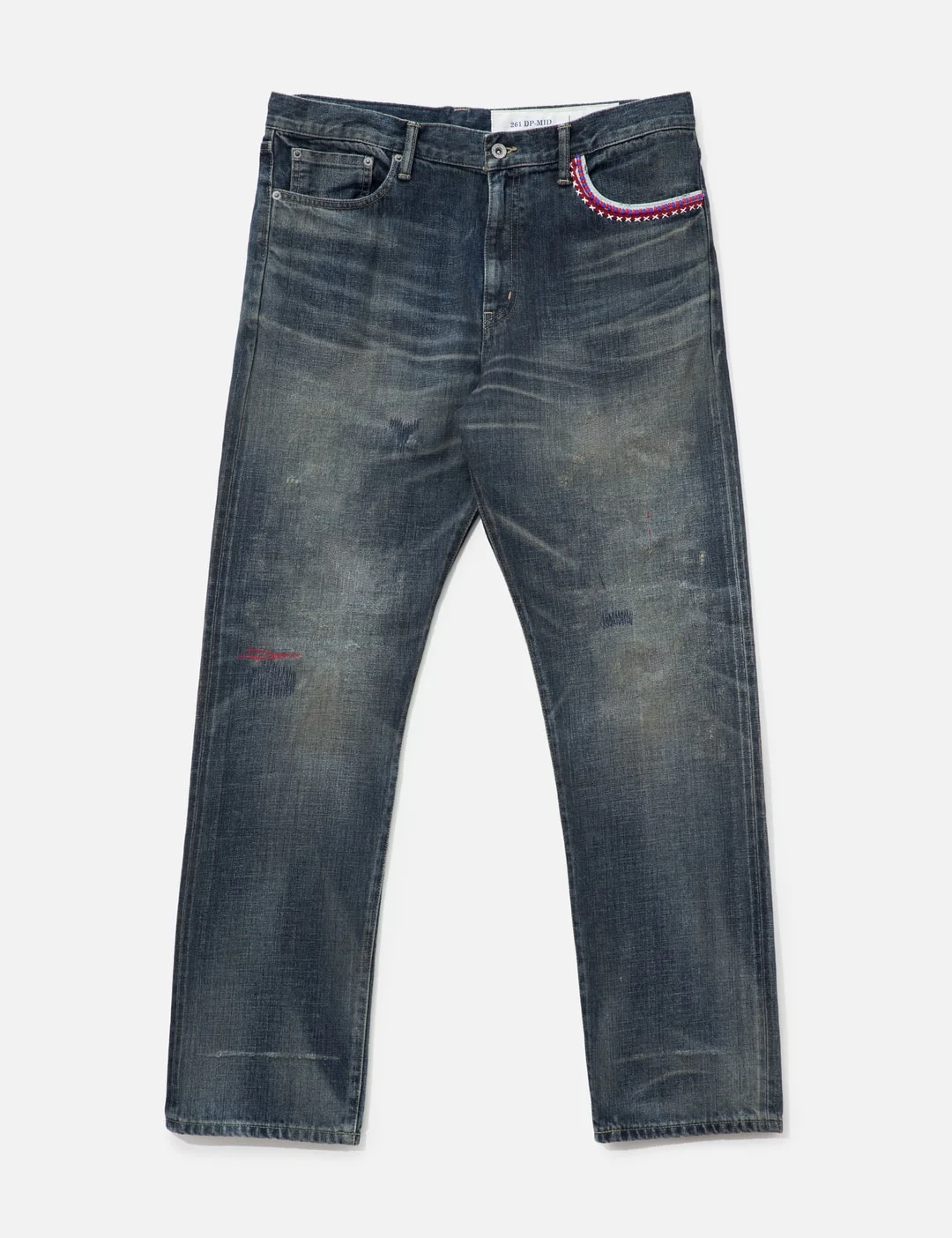 SAVAGE DENIM DP MID PANTS - 1
