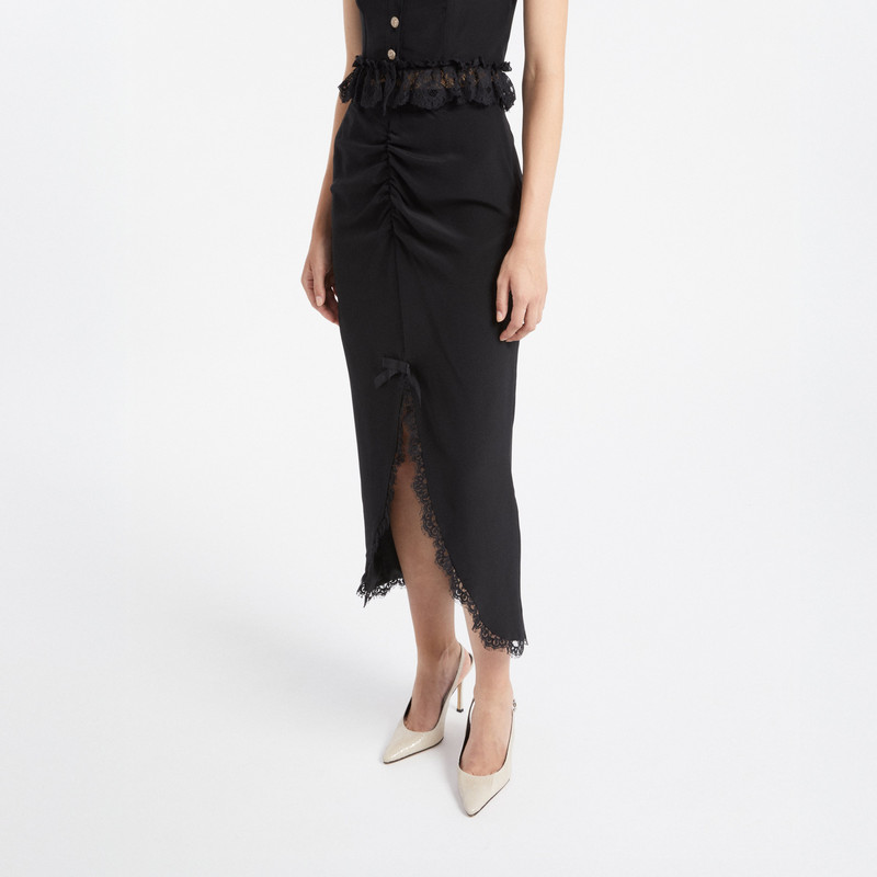 MIDI SKIRT WITH RUFFLES 5