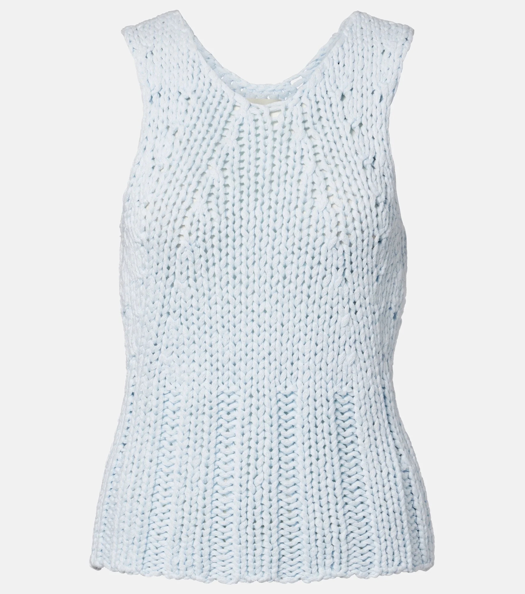 Cassie knitted cotton top - 1