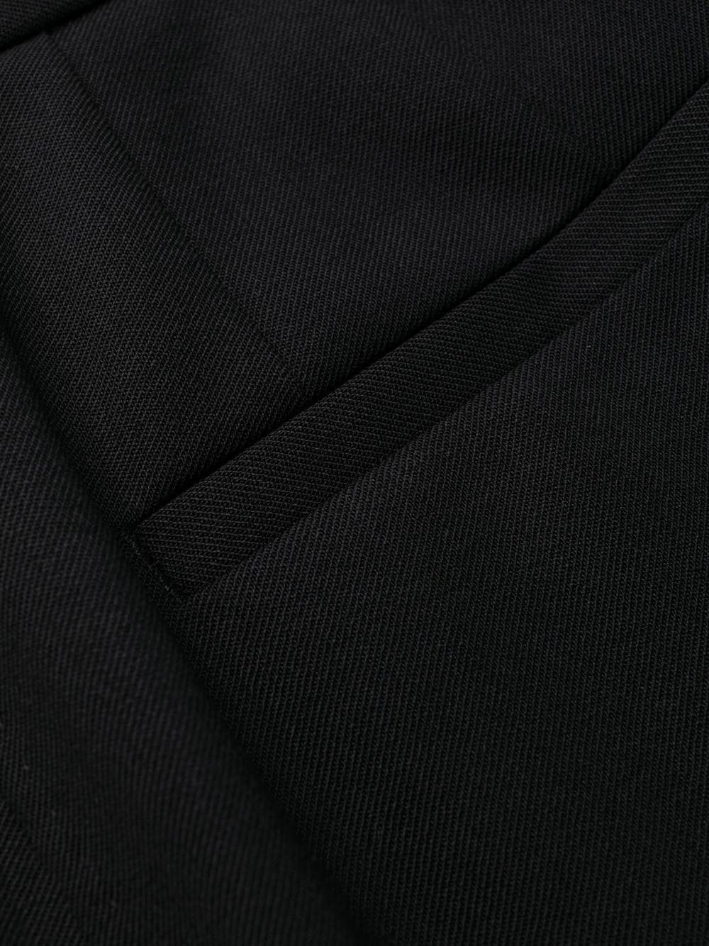 high-waist wide-leg trousers - 6