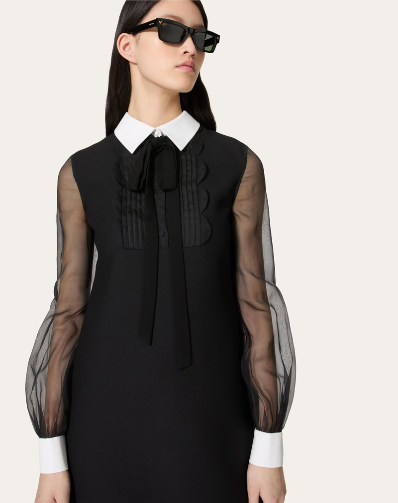 CREPE COUTURE SHORT DRESS 5