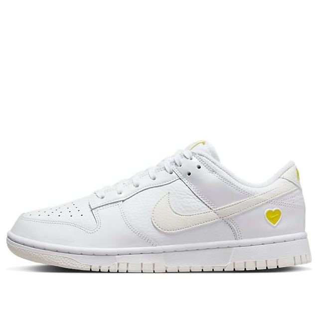 (WMNS) Nike Dunk Low 'Valentine's Day - Yellow Heart' FD0803-100 - 1