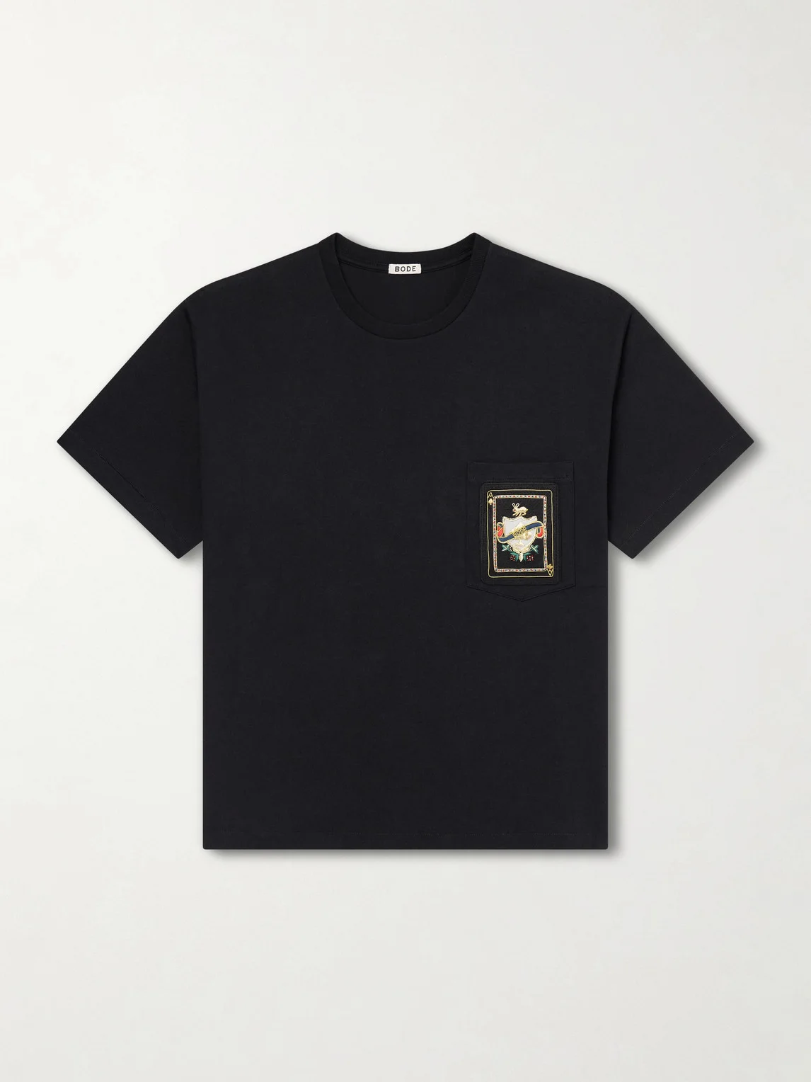 Logo-Appliquéd Cotton-Jersey T-Shirt - 1