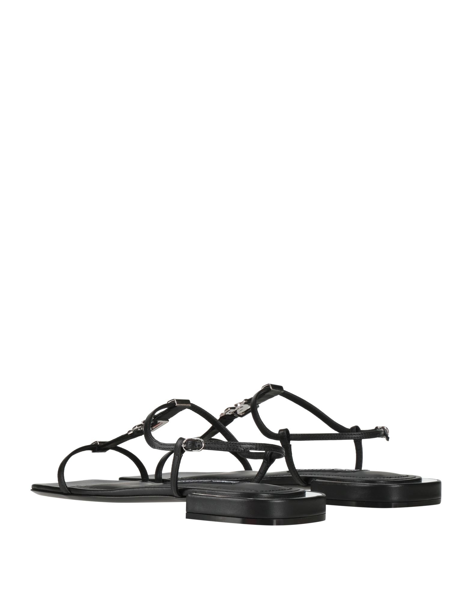 Black Women's Sandals - 3