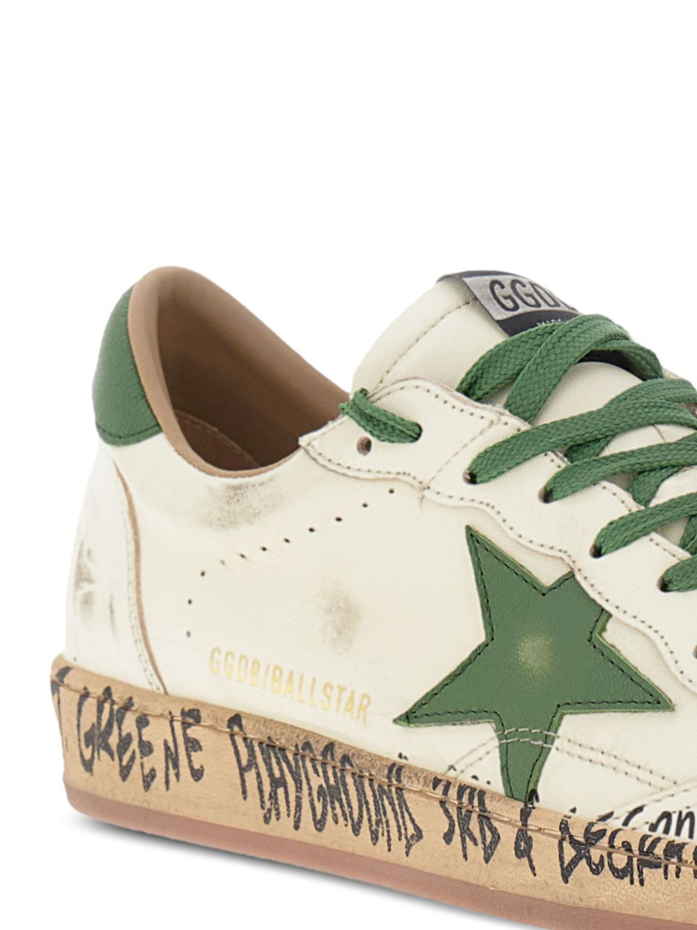 leather star trainers - 4
