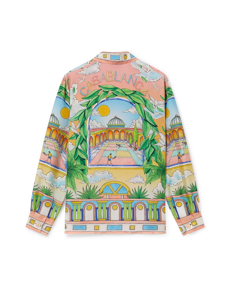 CASABLANCA Paysage Ideal Silk Shirt | Casablanca Paris outlook