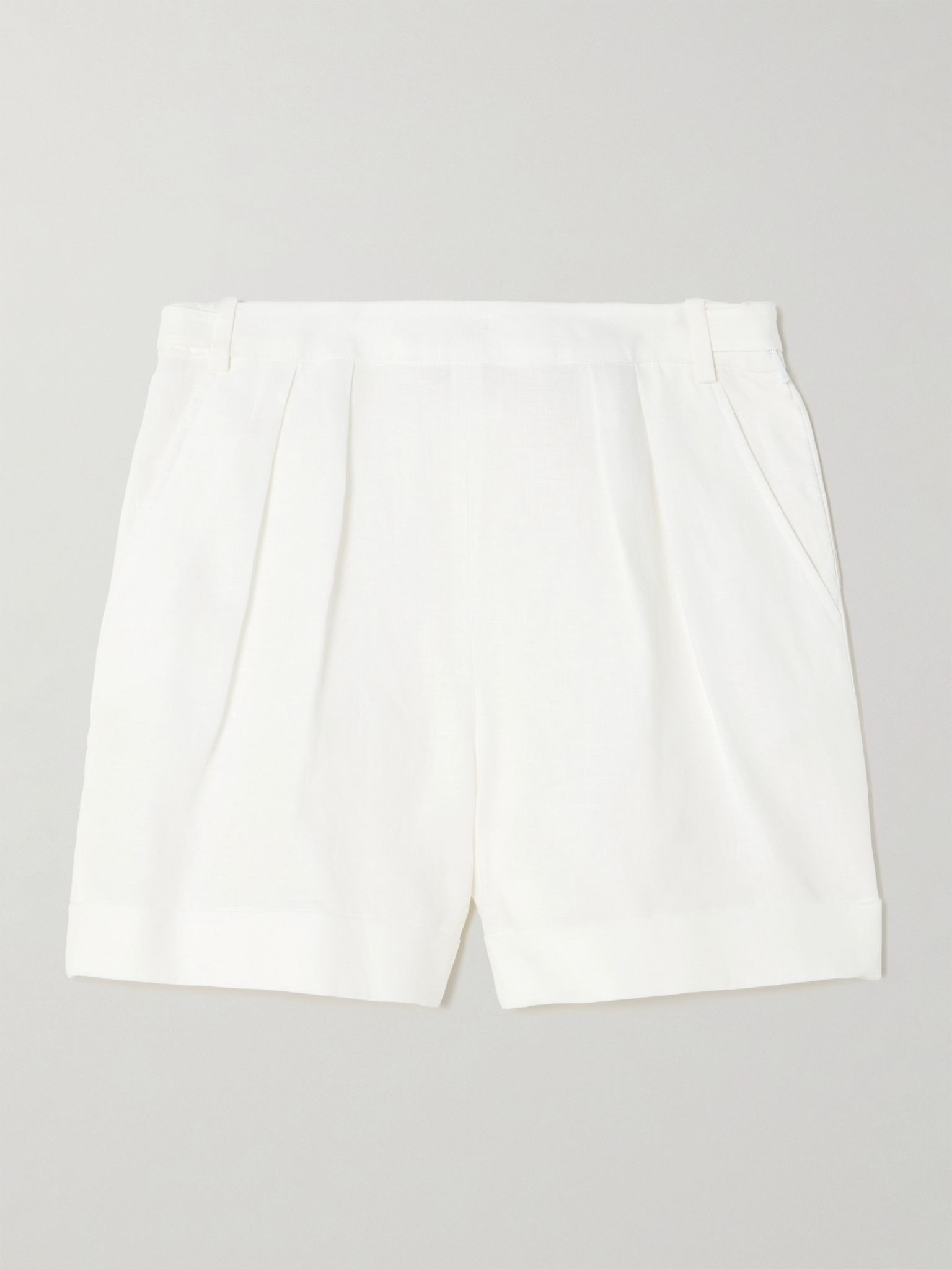 Pawel linen shorts White - 1