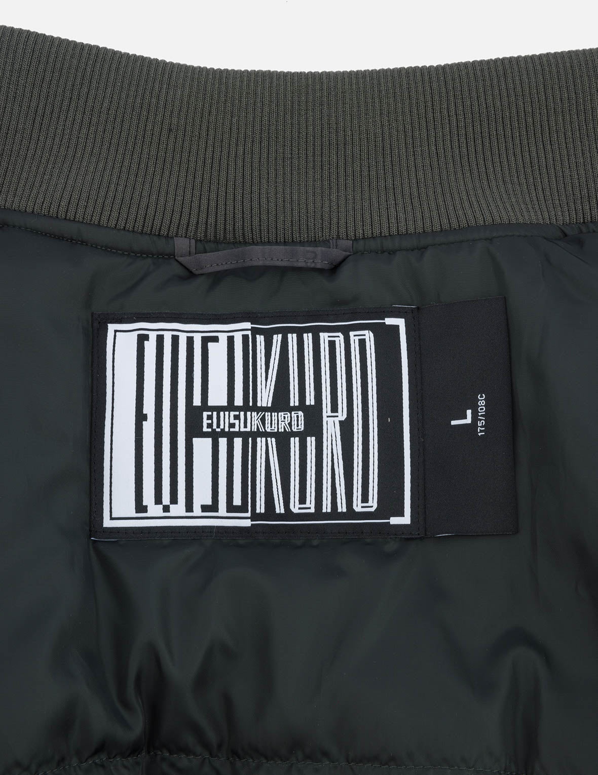 Allover Crinkle Logo Print Regular Fit Padded Bomber Jacket - 10