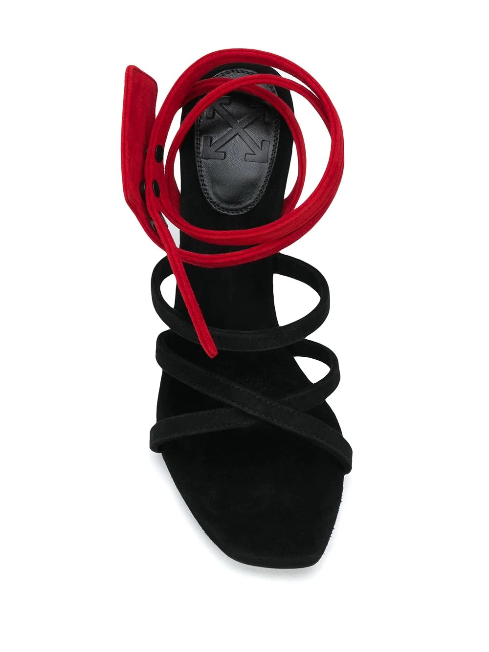 Zip Tie strappy sandals - 4