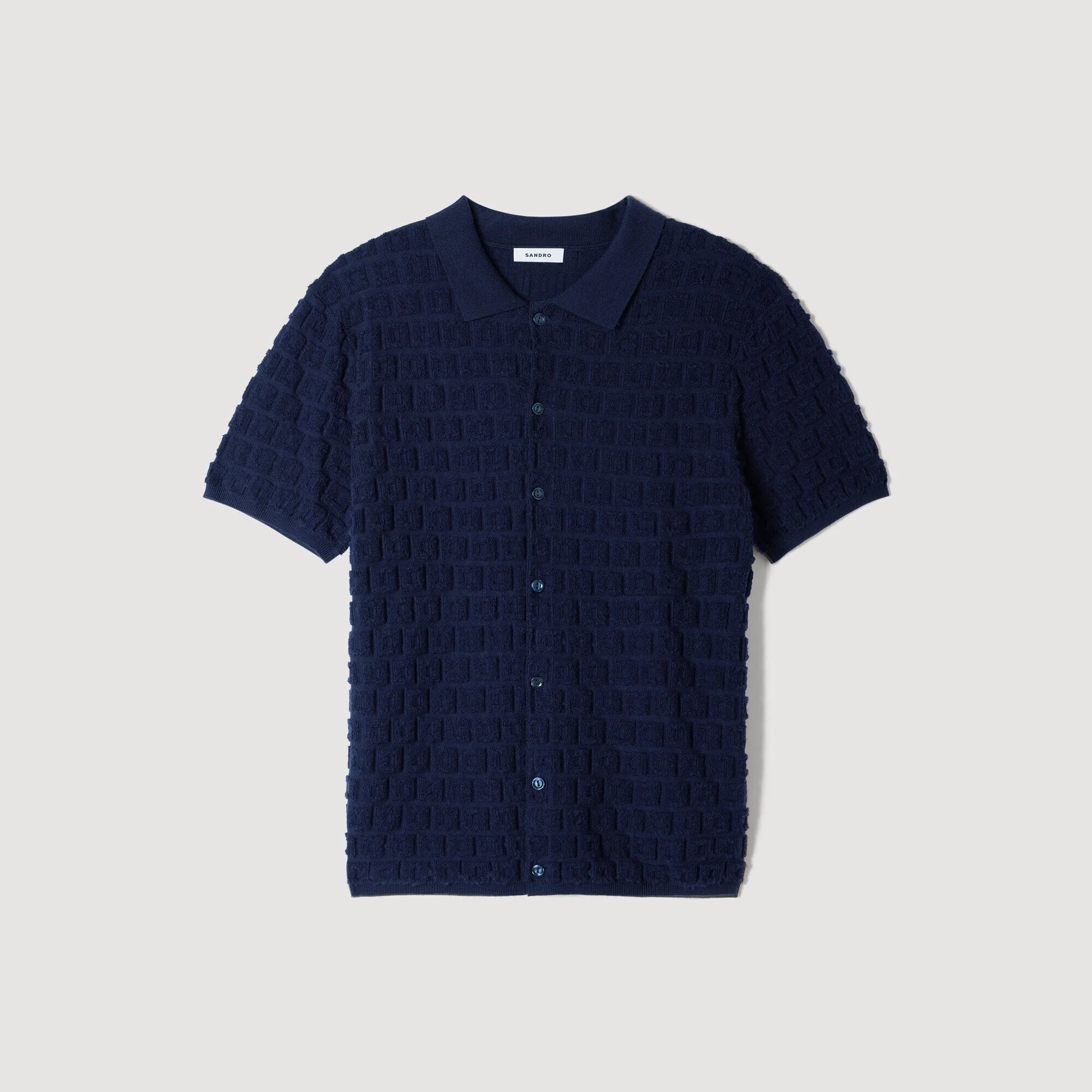 TERRY KNIT SHIRT - 1