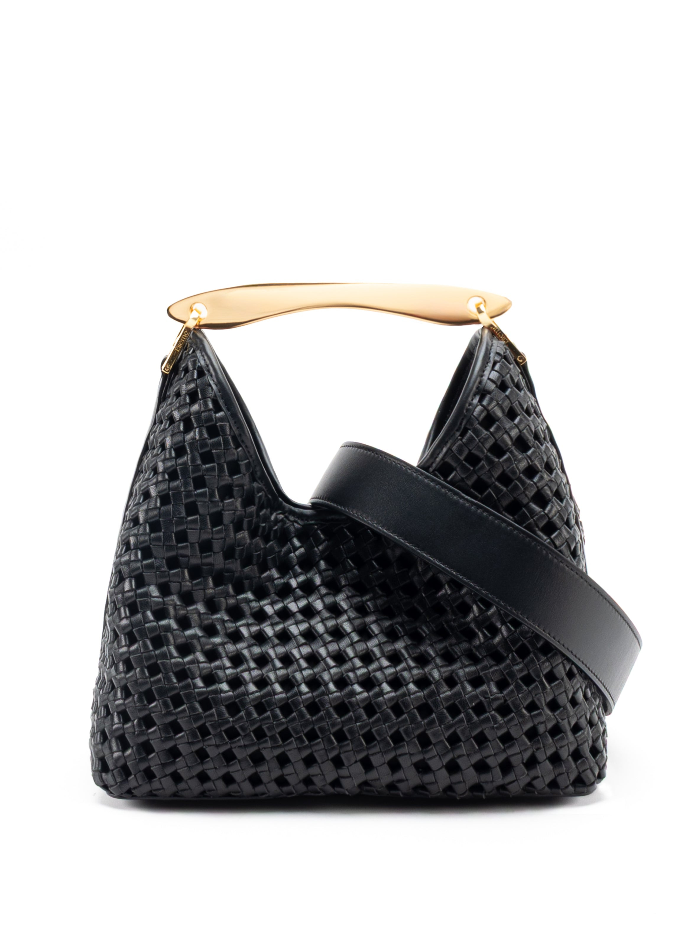 Boomerang Woven Leather Black - 4