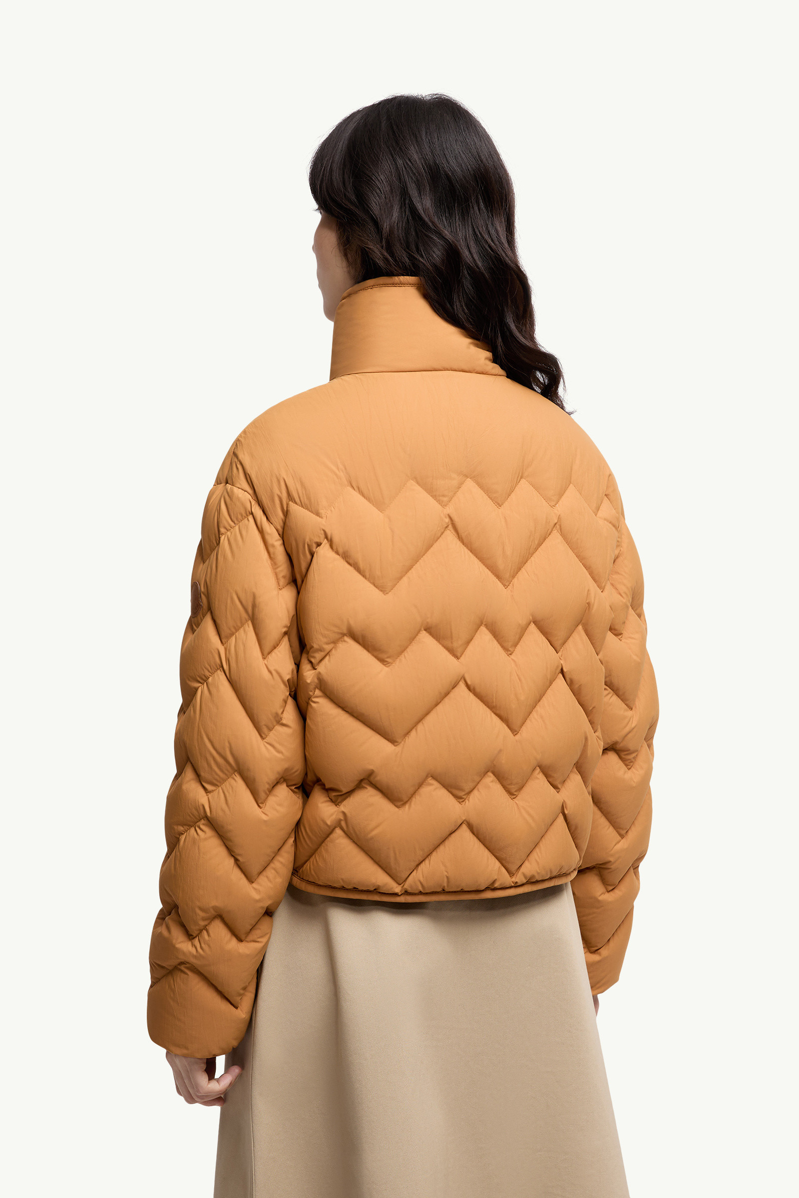 Senevee Heart-Quilted Short Down Jacket - 5