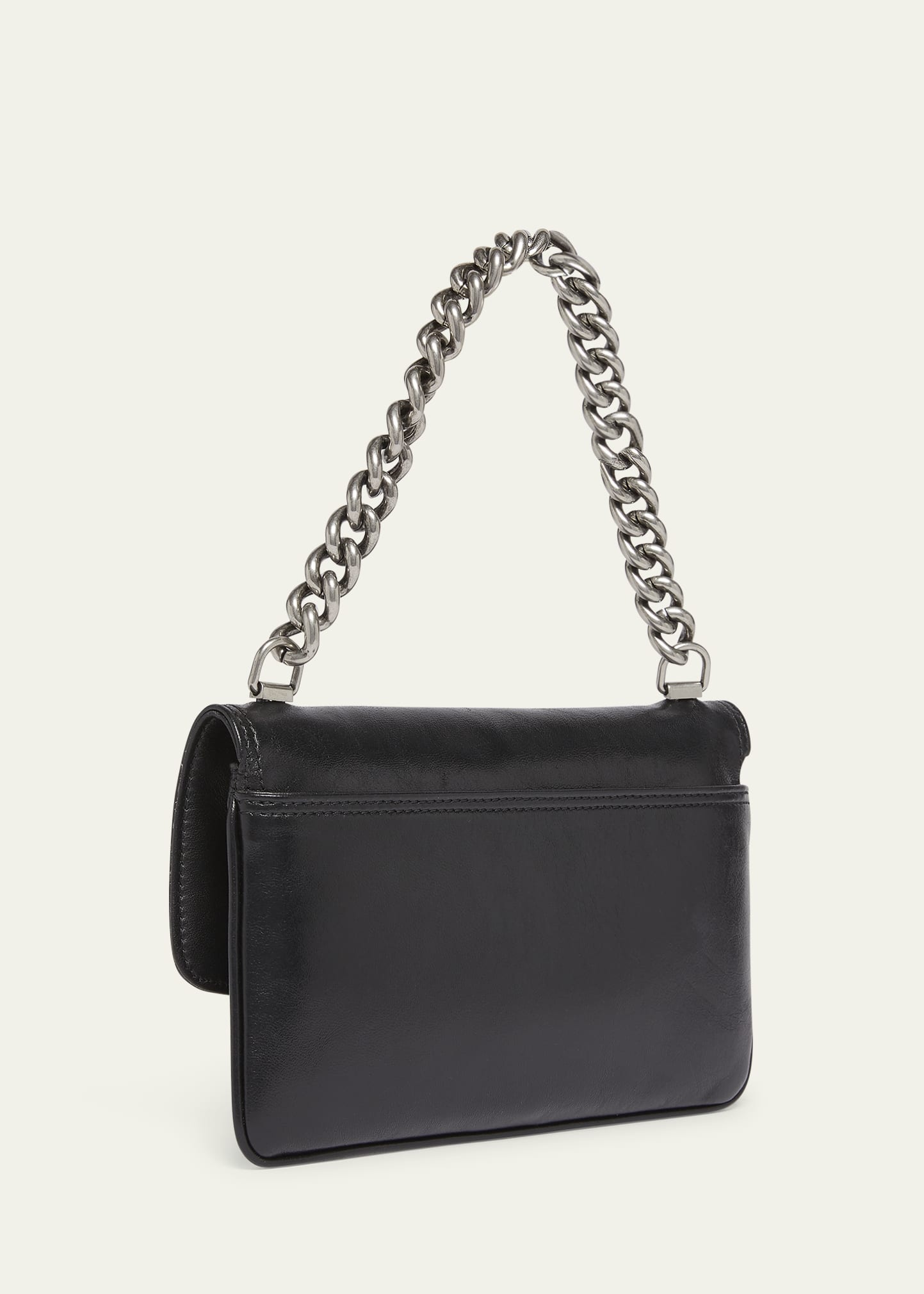 BB Soft Leather Phone Wallet on Chain - 3