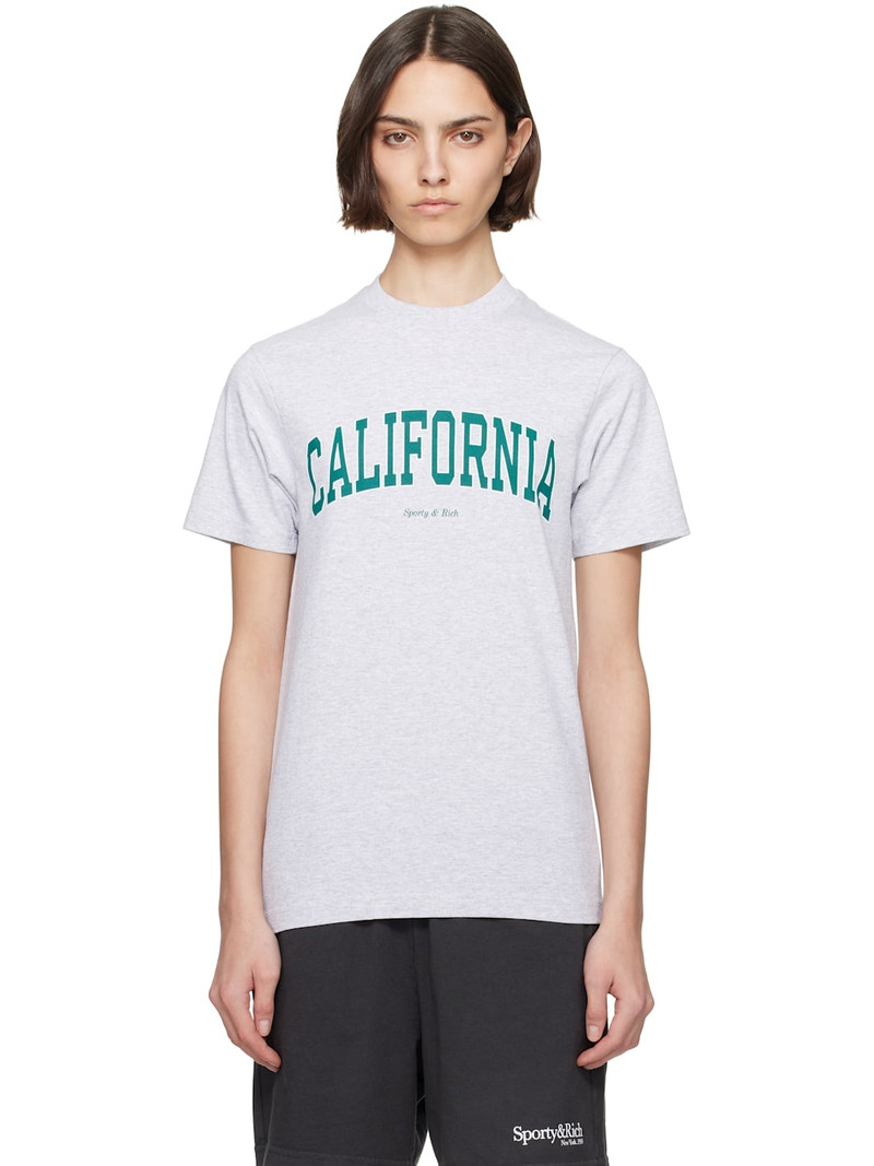 Gray 'California' T-shirt 1