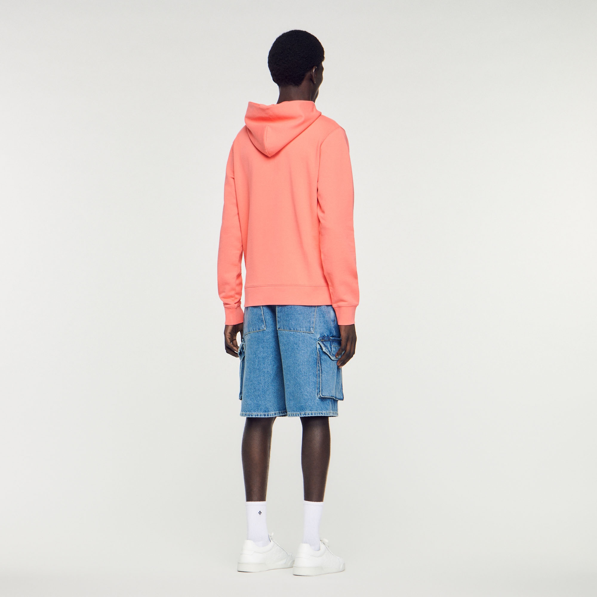 Hooded sweatshirt with rubber logo - 6