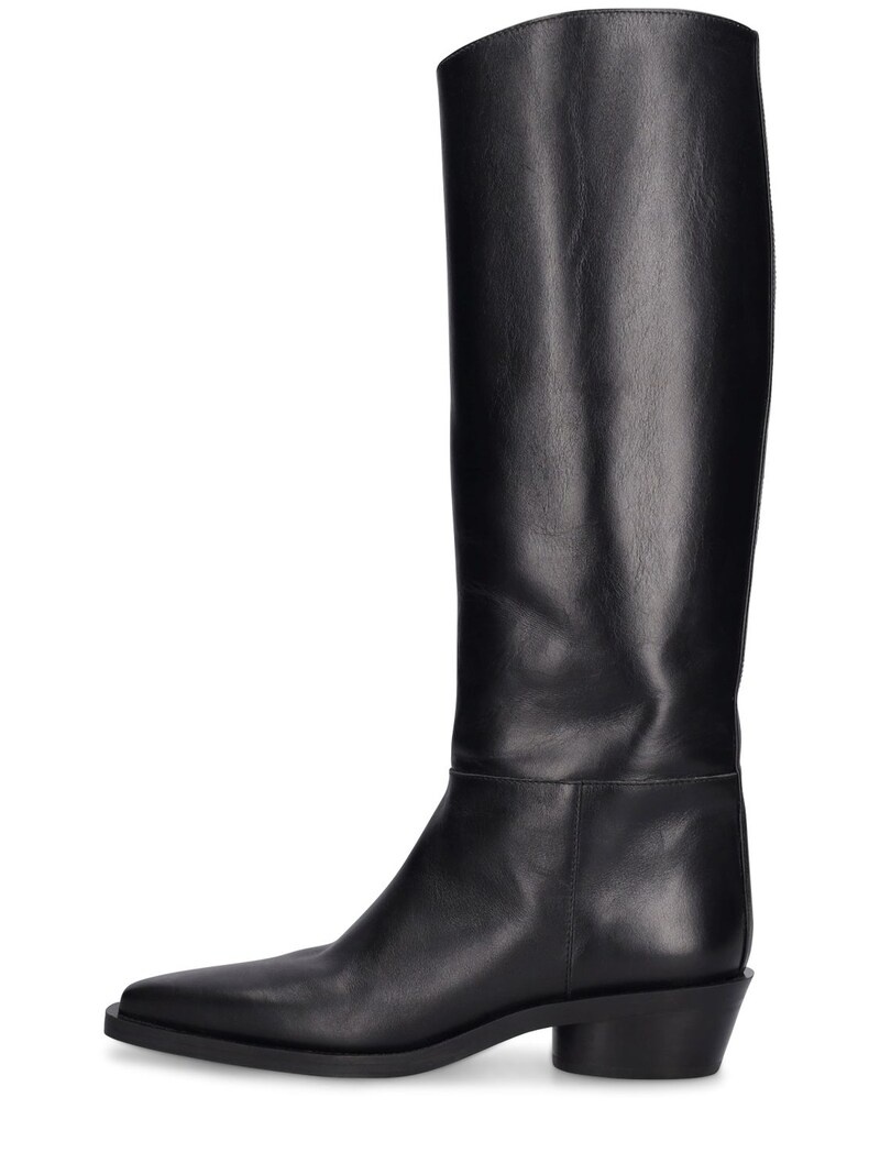 30mm Bronco leather tall boots - 1