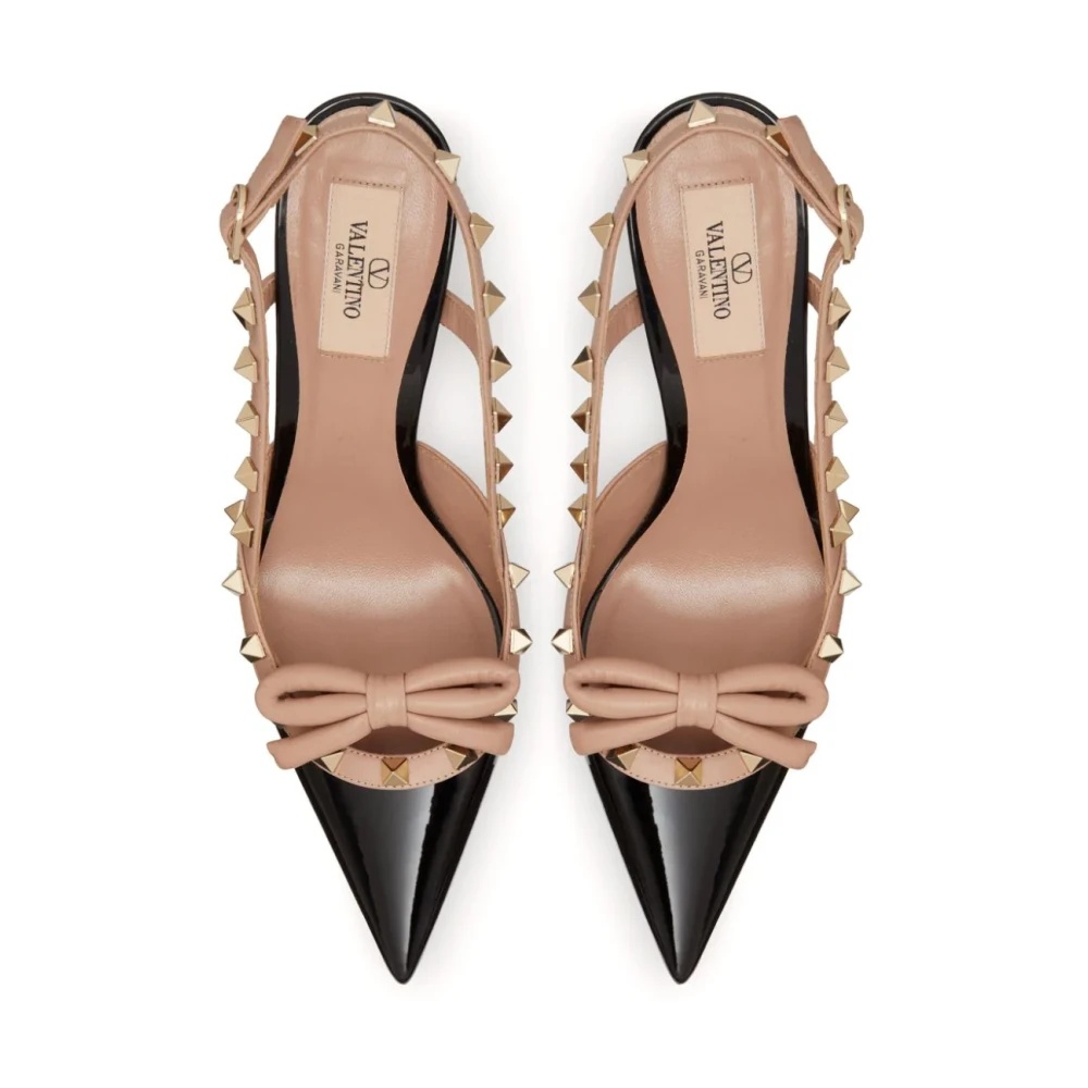 VALENTINO GARAVANI ブラウン ポロセーター Valentino VALENTINO GARAVANI WITH HEEL BLACK | miinto
