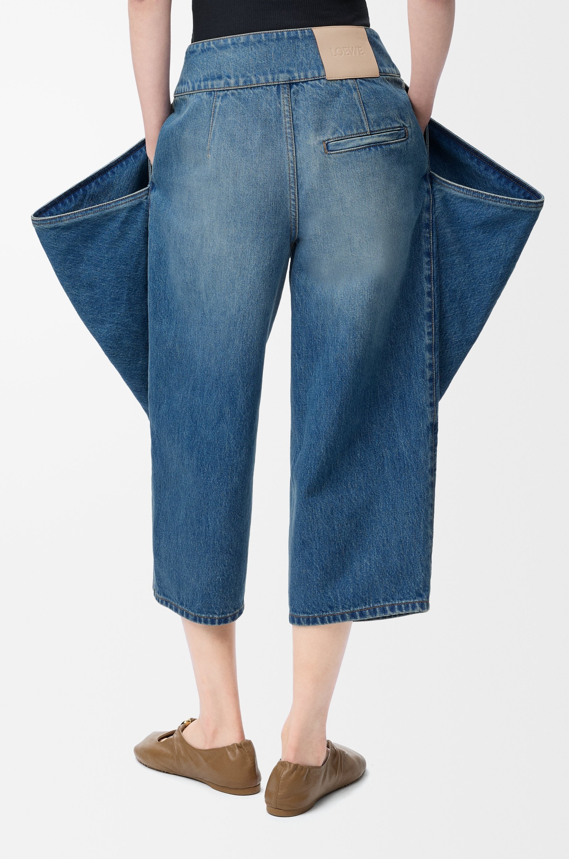 Trousers in denim - 4