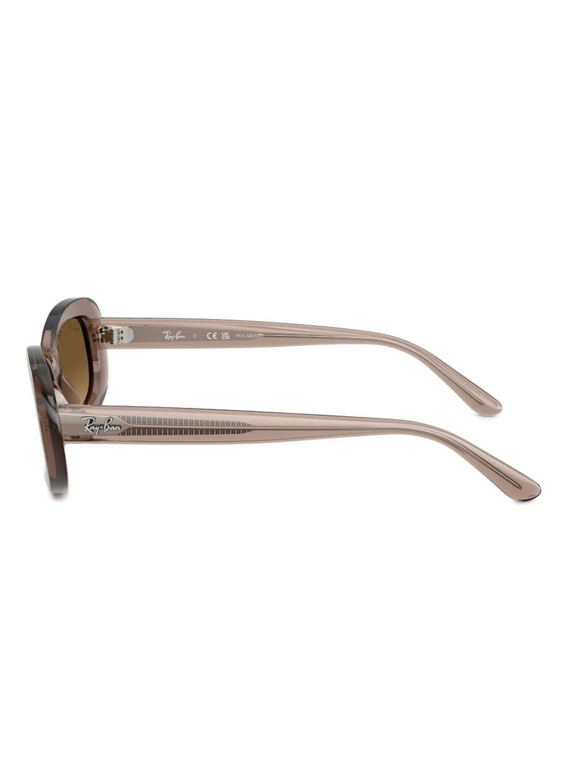 branded oval-frame sunglasses 4
