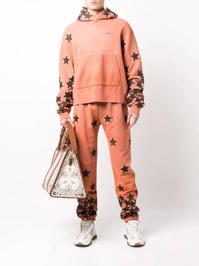 AMIRI star appliqué track trousers outlook