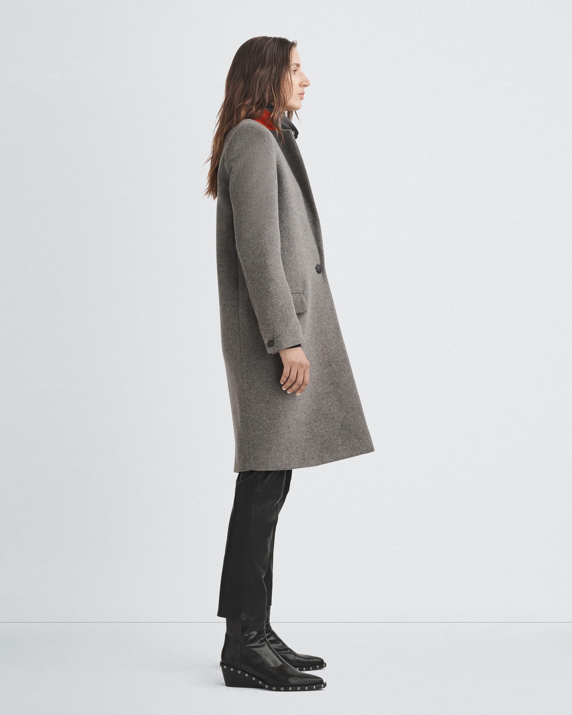 Ava Italian Wool Coat
Classic Fit Coat - 4