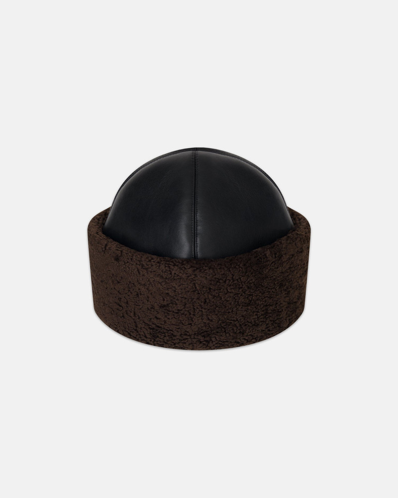 Bonded Shearling Hat 1