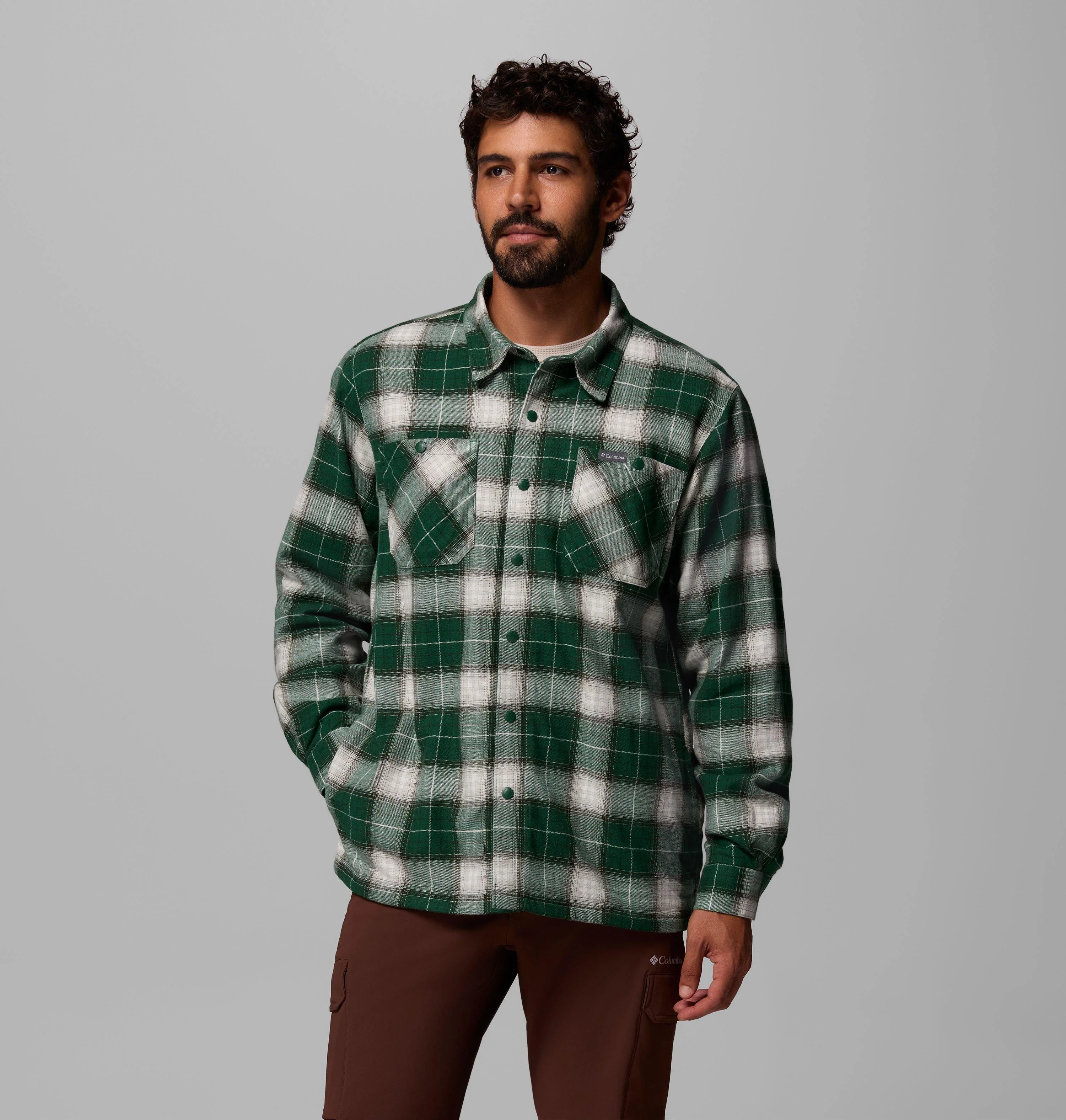 Men's Cornell Woods Fleece Lined Shirt Jacket - 1