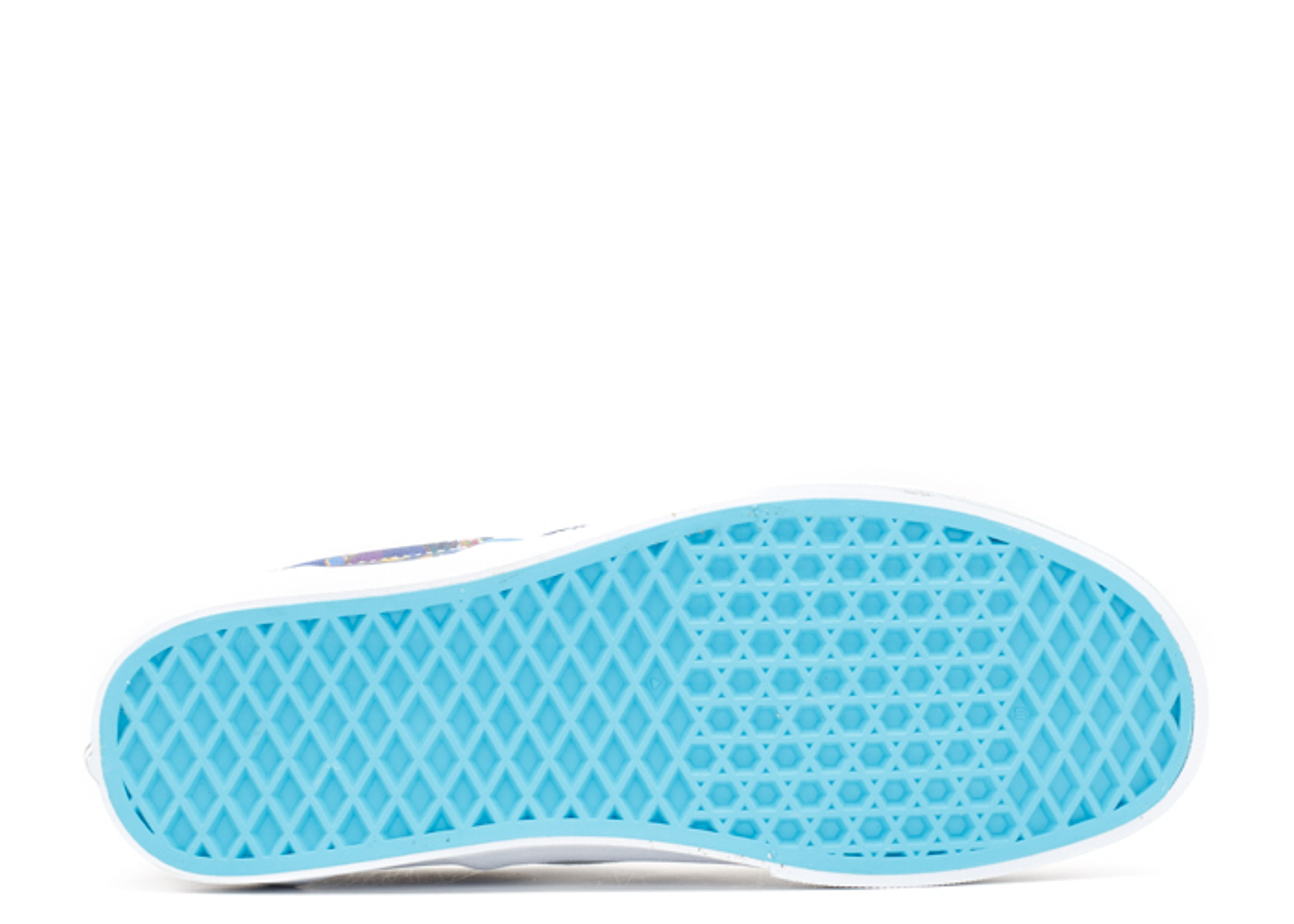 TAKASHI MURAKAMI X CLASSIC SLIP ON LX 'BLUE SKULLS' - 4