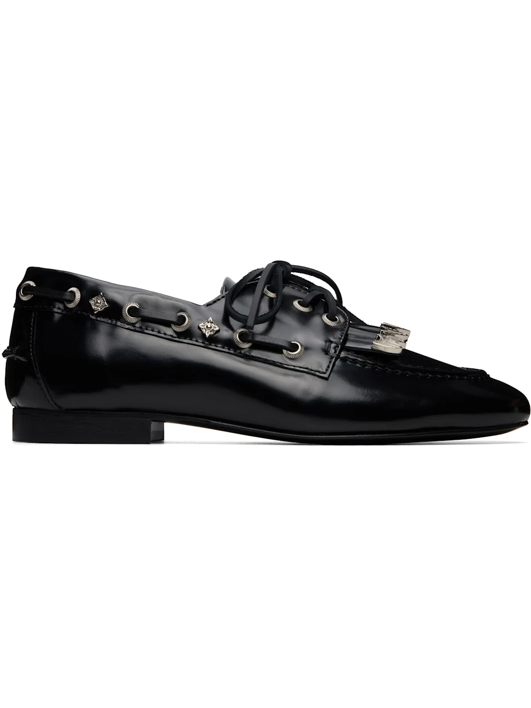 Black AJ1511 Loafers - 1