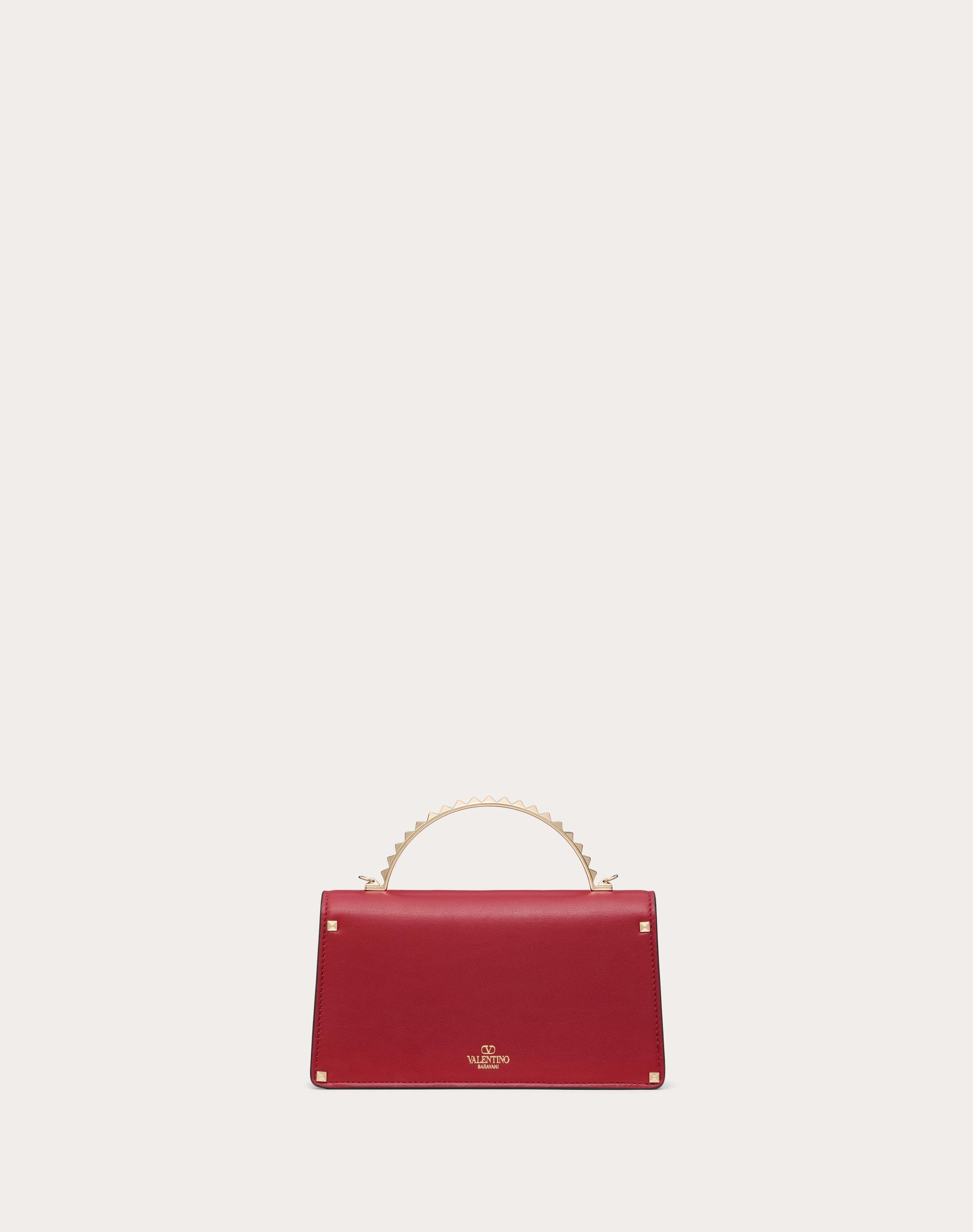 MINI ROCKSTUD CALFSKIN HANDBAG - 5