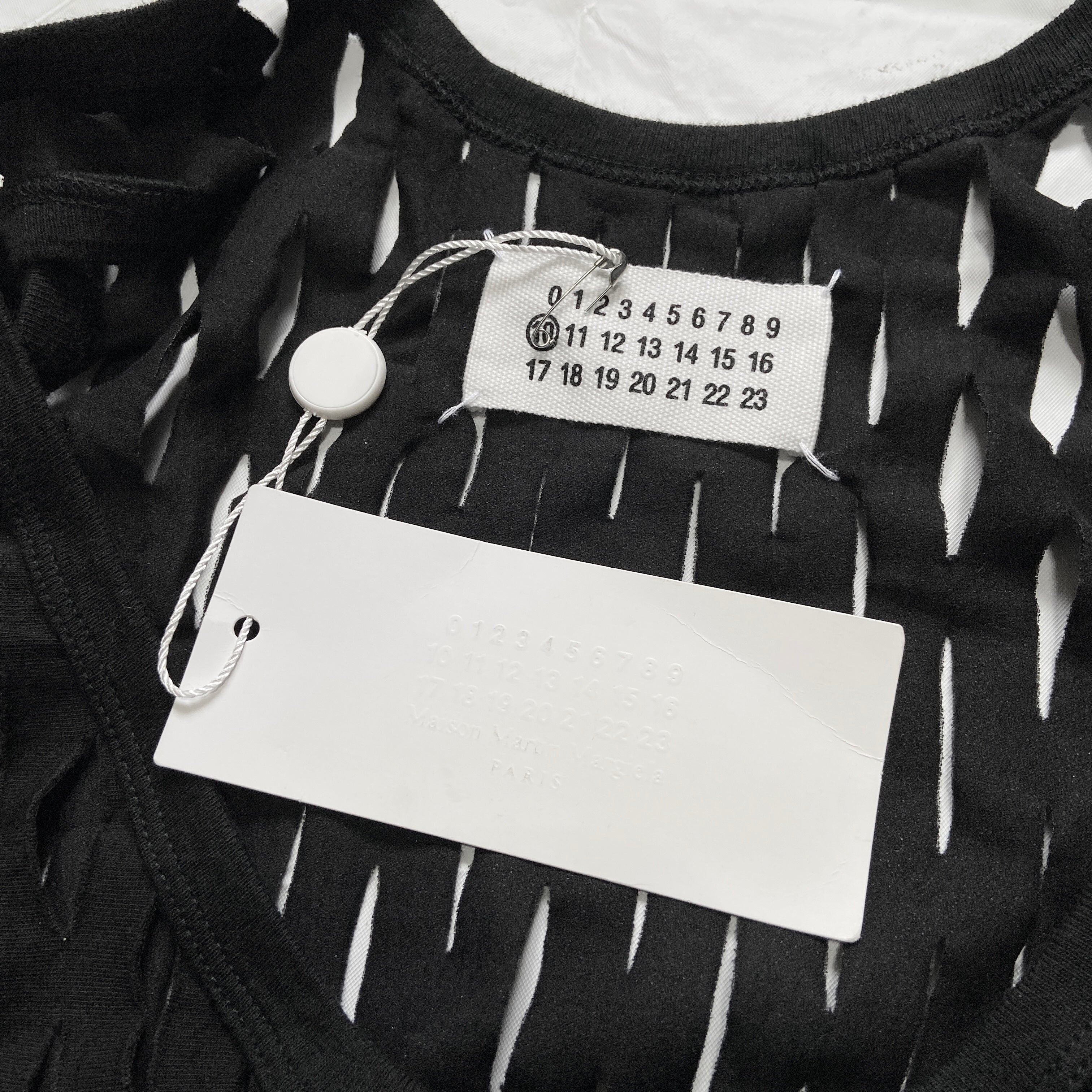 Maison Martin Margiela BWNT ss09 laser cut tank 48 - 10