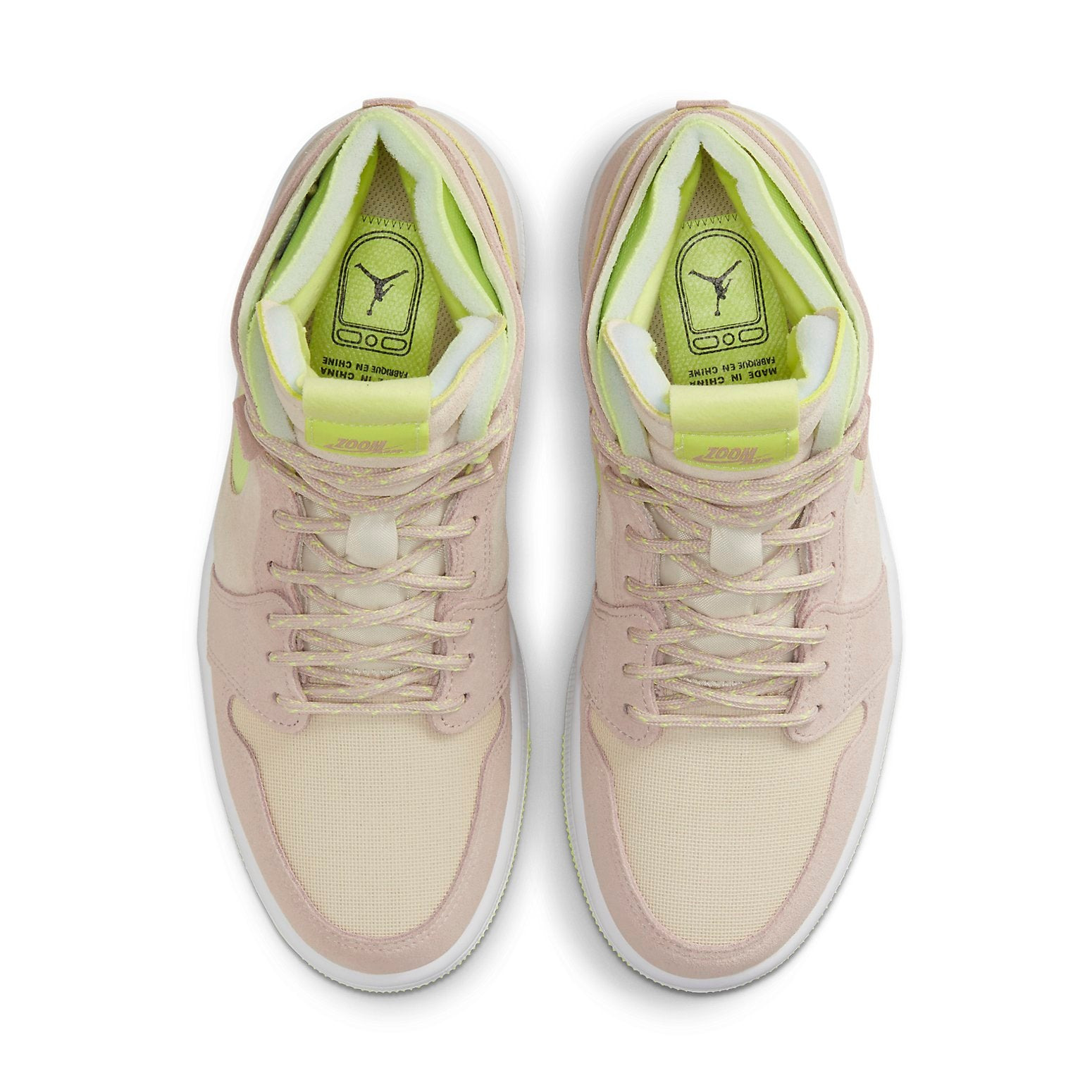 (WMNS) Air Jordan 1 High Zoom Comfort 'Lemon Twist' CT0979-200 - 4