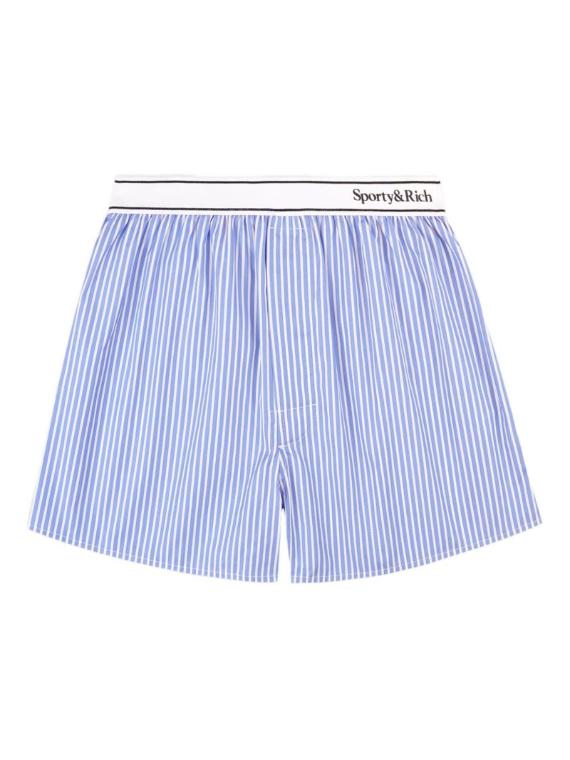 Serif logo striped boxer shorts 1