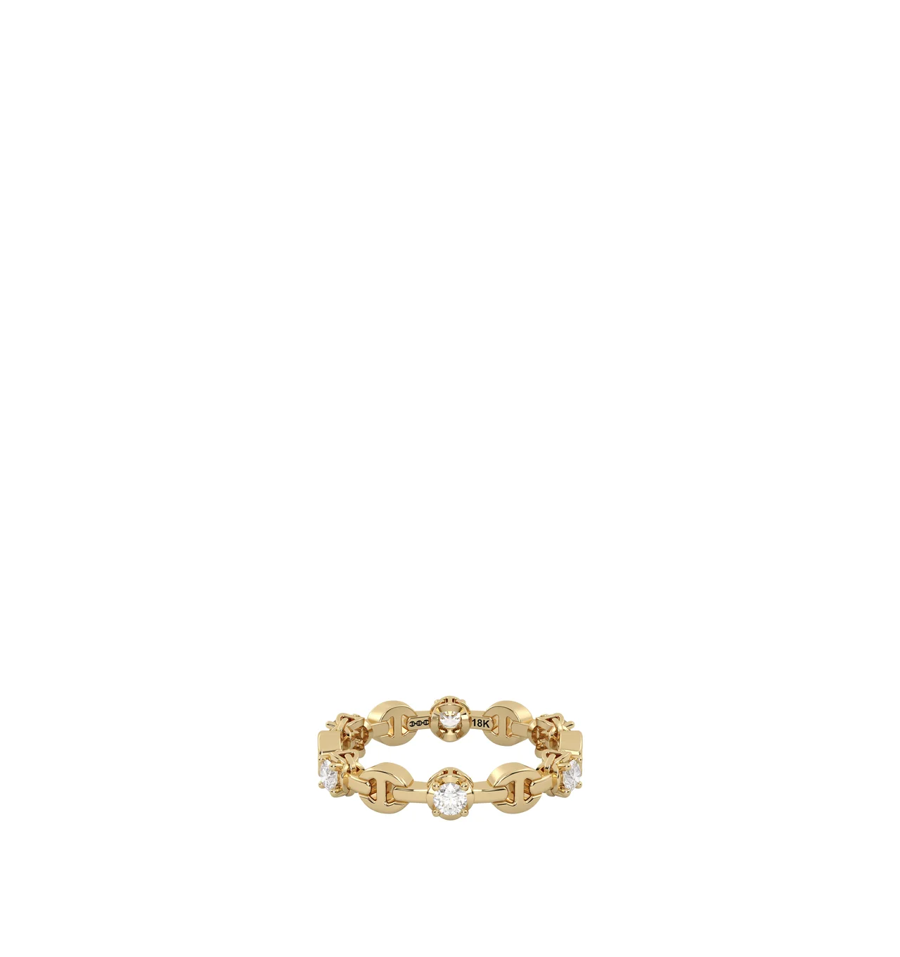 6 DIAMOND MICRO TRI-LINK II RING - 1