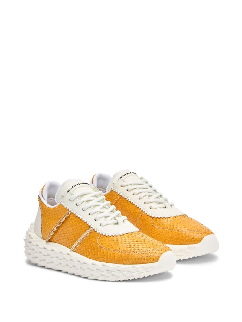 Giuseppe Zanotti Urchin leather sneakers outlook