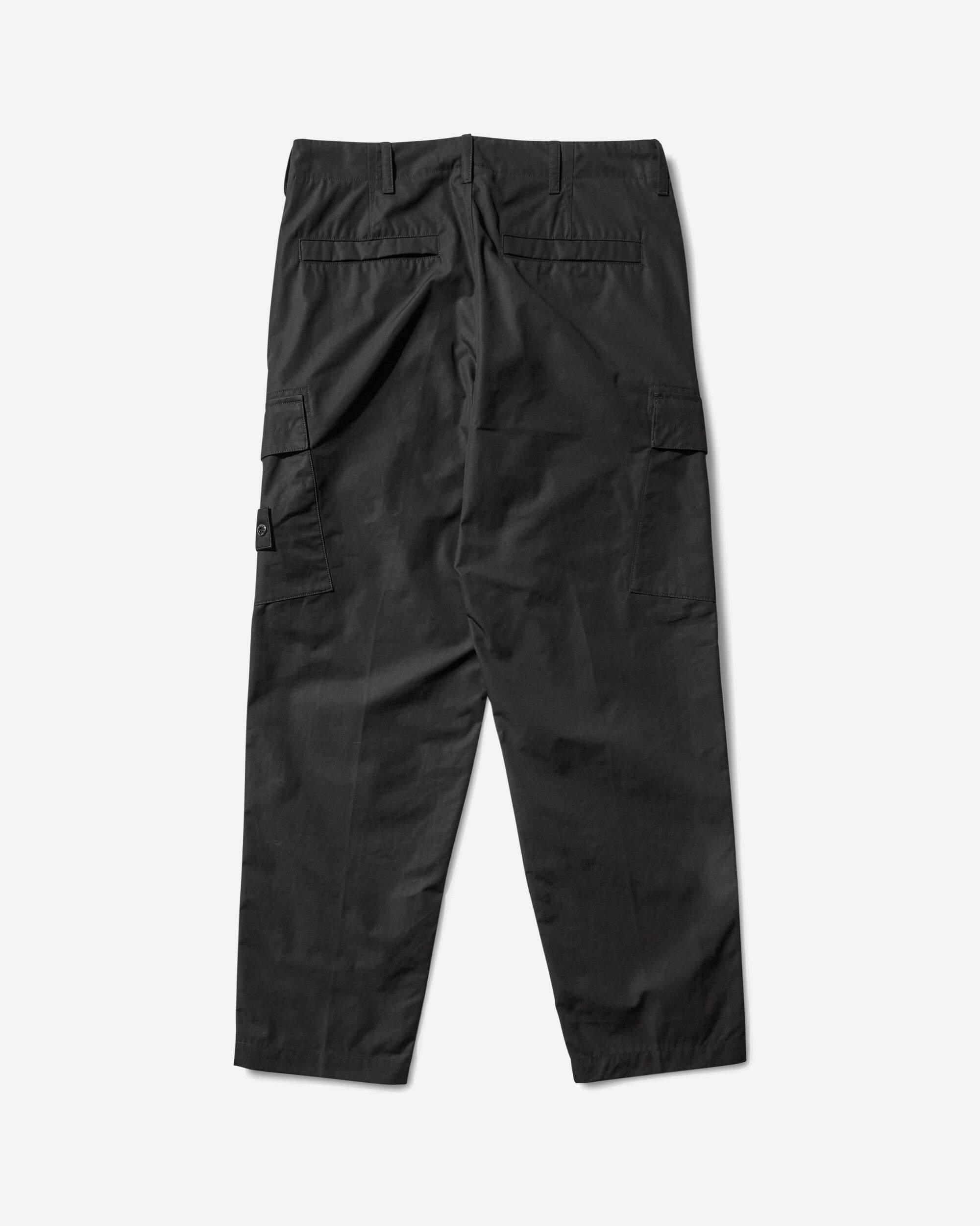 Men's Ghost Cotton Canvas Cargo Pants Black - 2