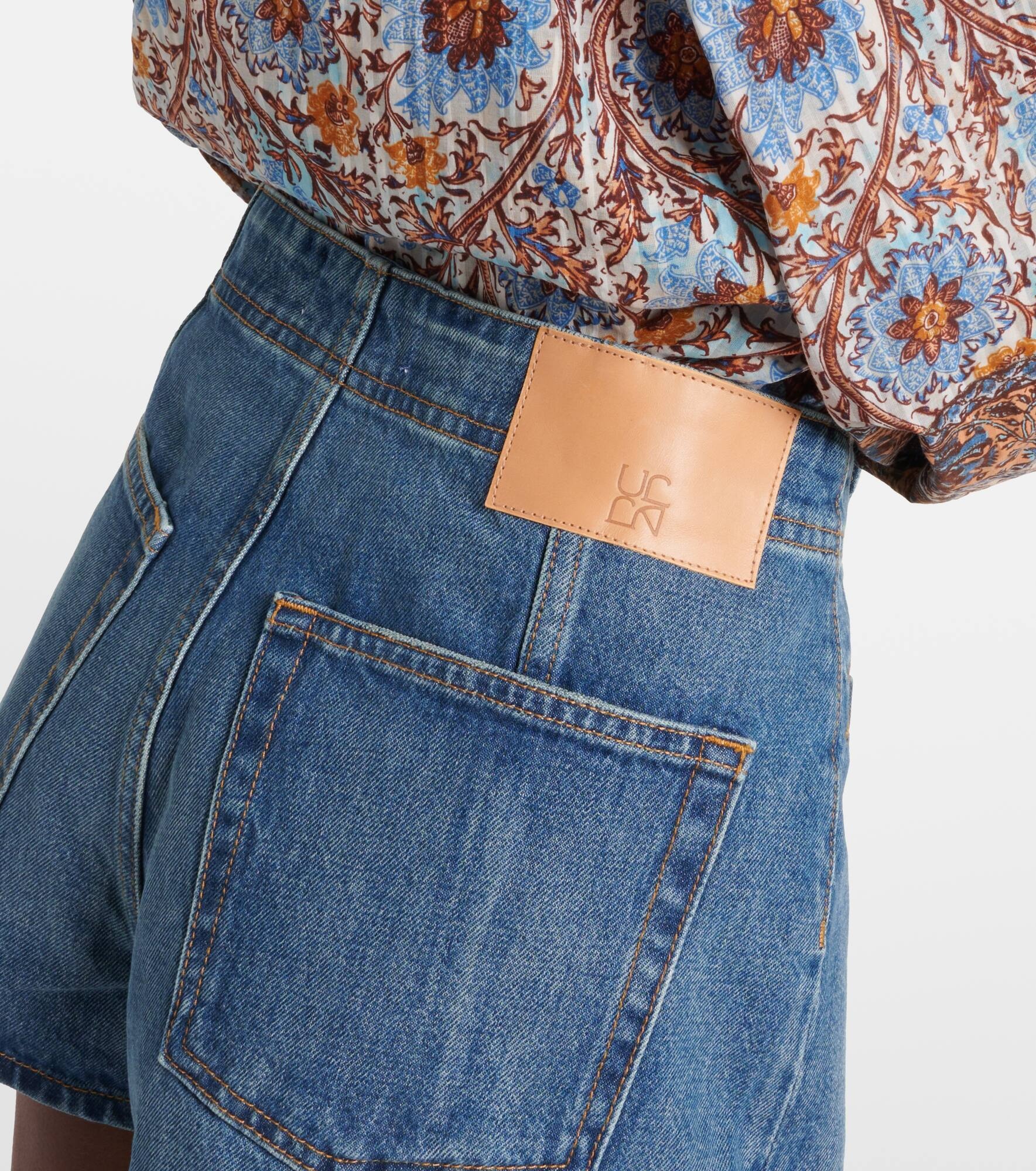 Camille denim shorts - 5