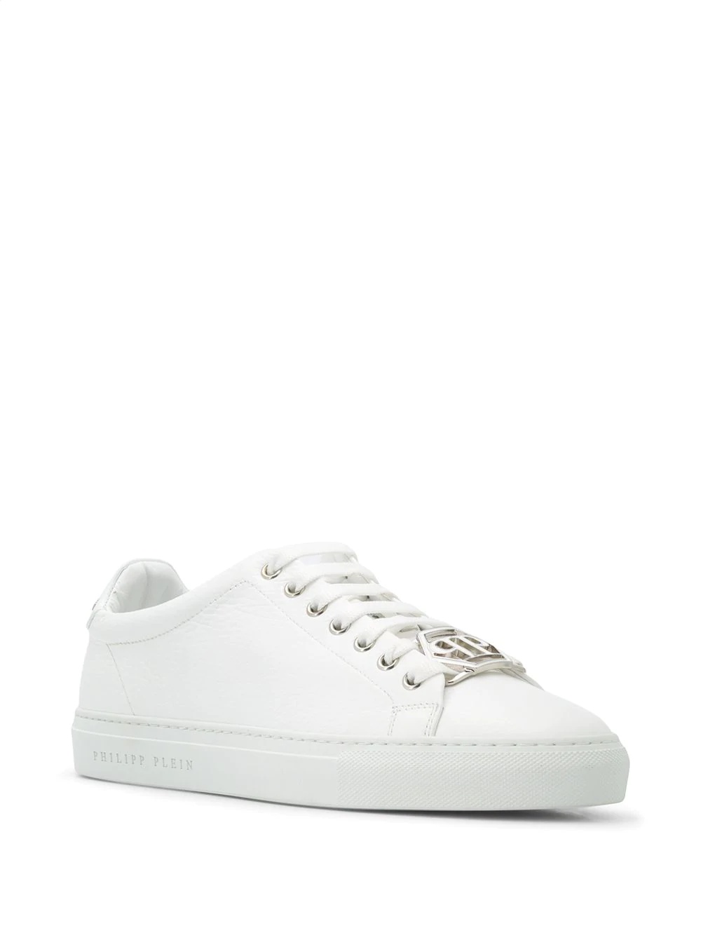 hexagon logo low-top sneakers - 2