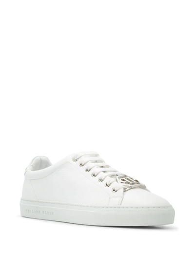 PHILIPP PLEIN hexagon logo low-top sneakers outlook