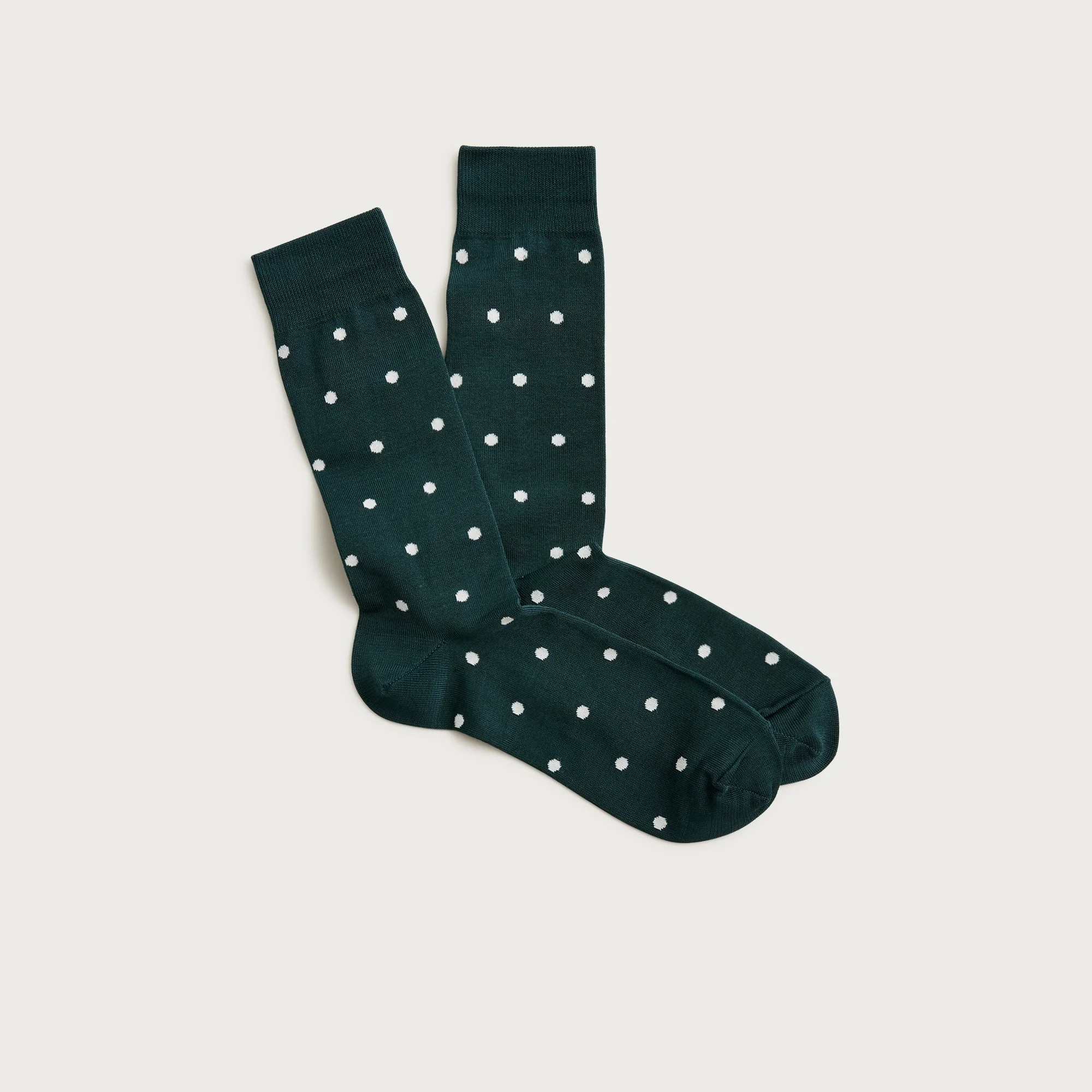 Dress socks in dots - 1